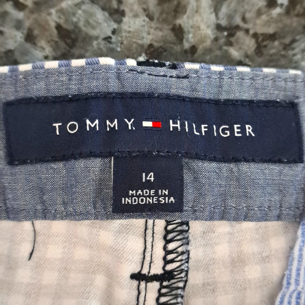 Tommy Hilfiger Gingham Shorts | Size 14 - Picture 3 of 4